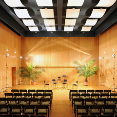 Der Kammermusiksaal im Probenzentrum, Foto: Marlies Kross, Lizenz: Brandenburgische Kulturstiftung Cottbus-Frankfurt (Oder)